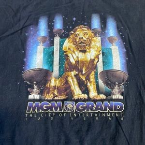 Vintage 1993 MGM Grand the city of entertainment Las Vegas 3XL